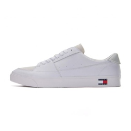 Shoes Tommy Hilfiger Vulcanized Ess M EM0EM01106 Ybr white