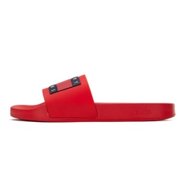 Tommy Hilfiger Pool Slide Ess flip-flops EM0EM01191 Xnl red Tommy Hilfiger Pool Slide Ess flip-flops EM0EM01191 Xnl red