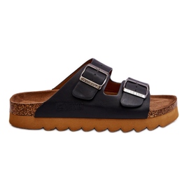 Classic Women's Big Star Slippers LL274477 Black Classic Women's Big Star Slippers LL274477 Black