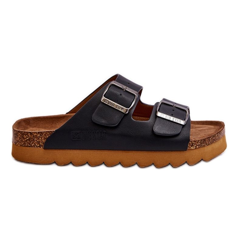 Classic Women's Big Star Slippers LL274477 Black