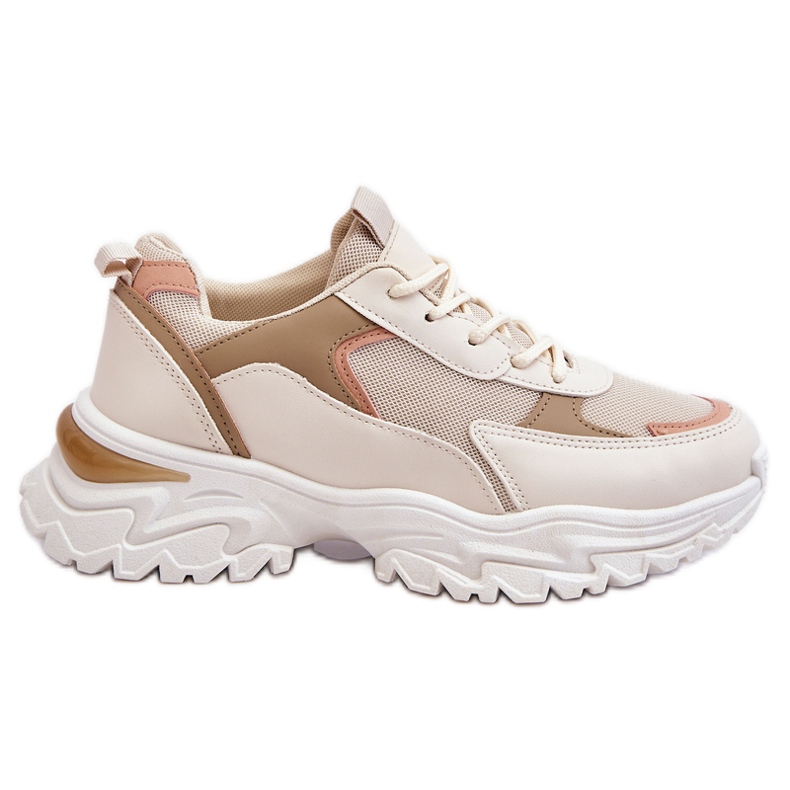 PG1 Women's Comfortable Sports Shoes Beige Alen