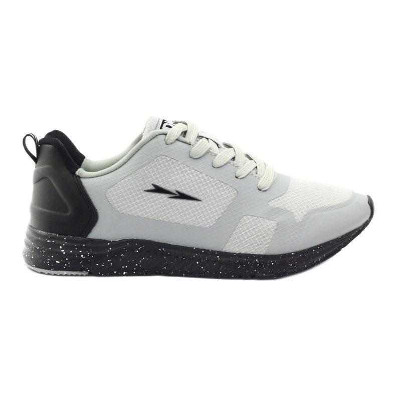 DK Women's sports shoes tied 17049 gray black