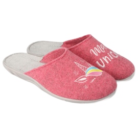 Befado colored women's shoes 235D186 pink grey multicolored