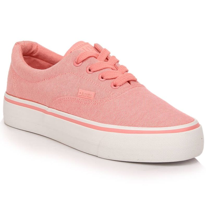 Women's pink platform sneakers Big Star LL274147