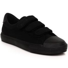 Velcro black sneakers Big Star LL274A204