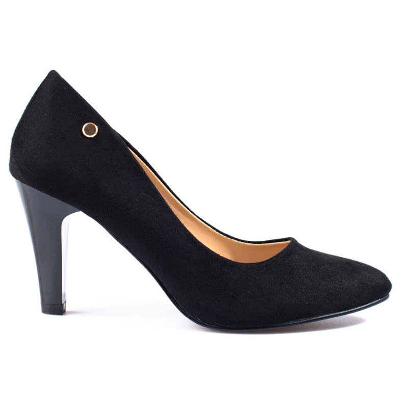 Classic elegant women's Shelovet pumps black