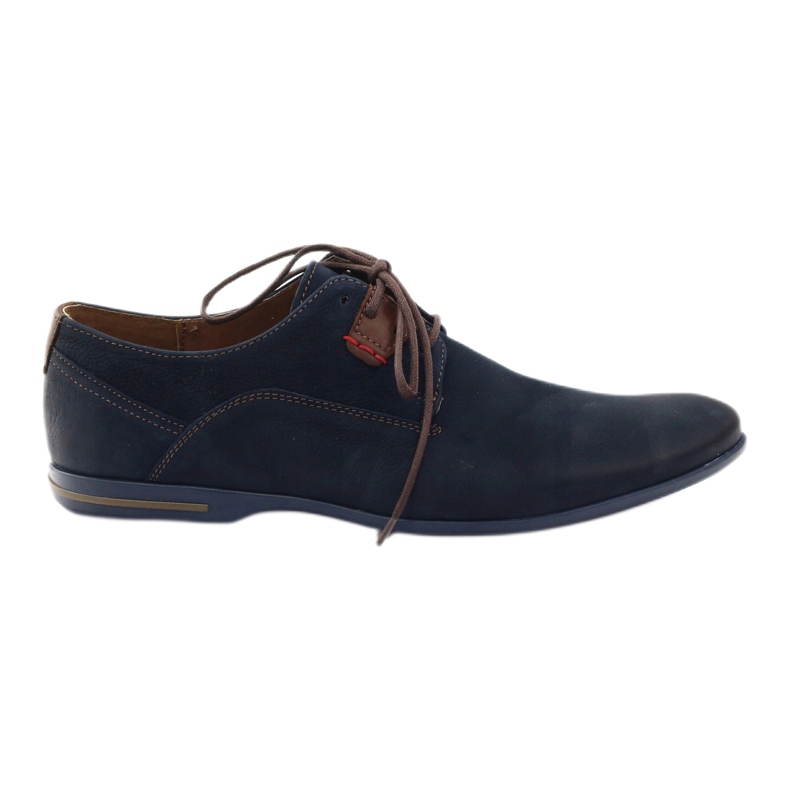 Riko men's casual 813 navy blue shoes