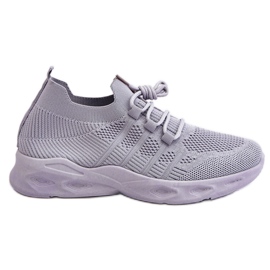 Gray Ellison Women's Slip-On Sports Shoes grey Gray Ellison Women's Slip-On Sports Shoes grey