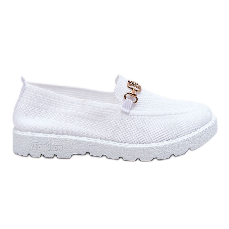 Alena Women's Slip-On Sneakers With Embellishment White