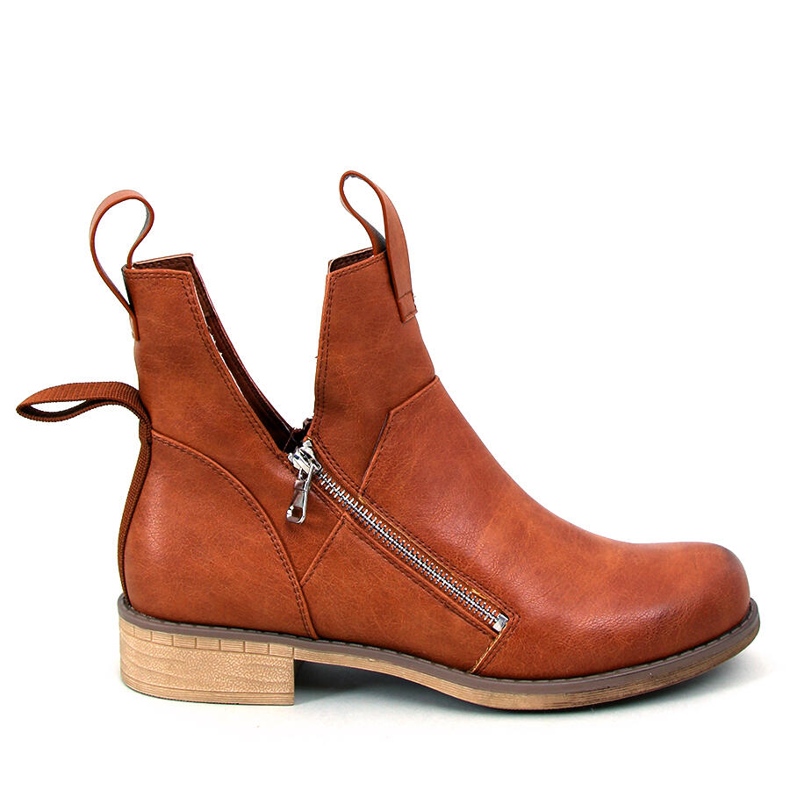 BM Spring cut boots from Franco Camel brown