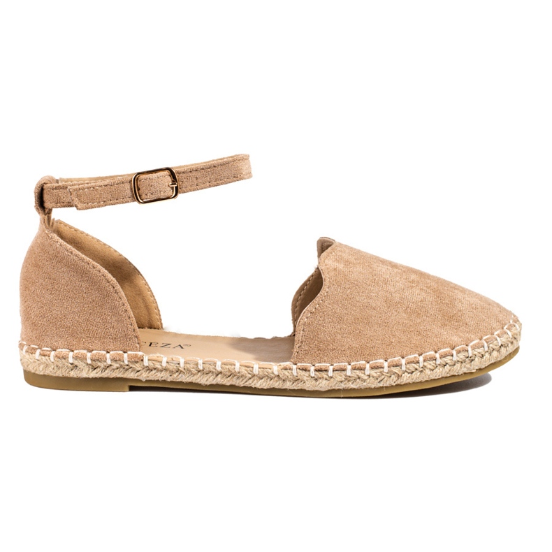 Vinceza women's espadrilles with a beige buckle