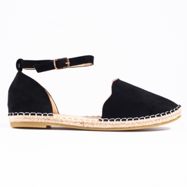 Vinceza women's espadrilles with a black buckle