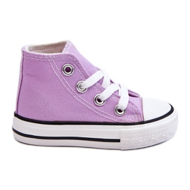 Children's High Sneakers Violet Filemon purple
