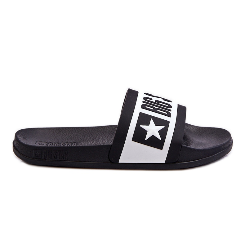 Women's Big Star Classic Slippers LL274739 Black Women's Big Star Classic Slippers LL274739 Black