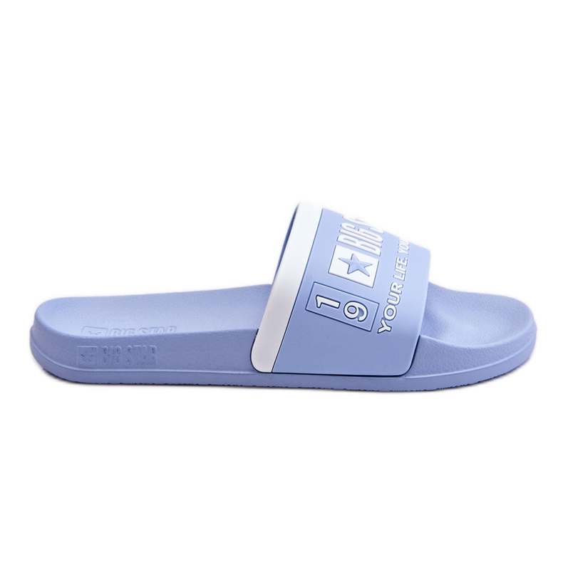 Women's Big Star Light Slippers LL274734 Light Blue