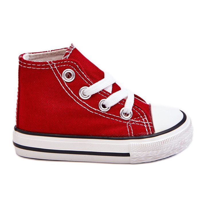 Children's High Sneakers Red Filemon