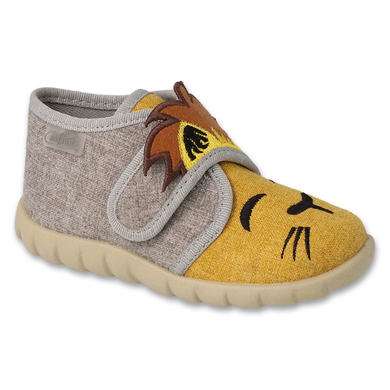 Befado children's shoes 465P109 grey yellow