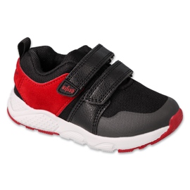 Befado children's shoes 516X252 black red Befado children's shoes 516X252 black red
