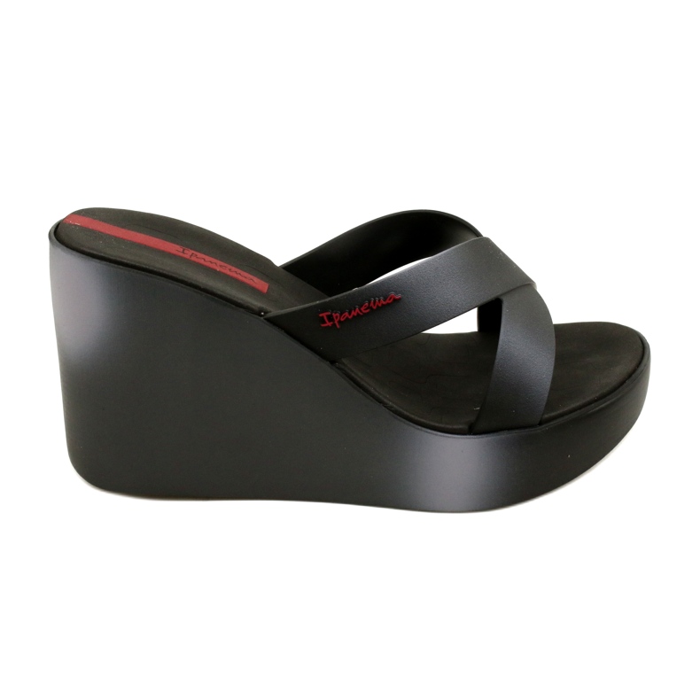 Wedge slippers Ipanema 83423 Colore Fem AI975 Black/Grey Wedge slippers Ipanema 83423 Colore Fem AI975 Black/Grey