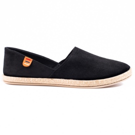 Vinceza women's lightweight espadrilles black