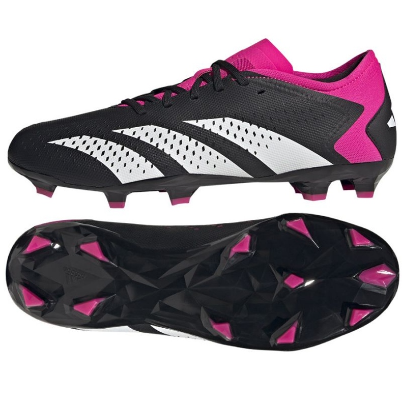 Adidas Predator Accuracy.3 L Fg M GW4602 soccer shoes black black