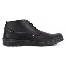 Olivier Men's casual leather shoes 234GT black Olivier Men's casual leather shoes 234GT black