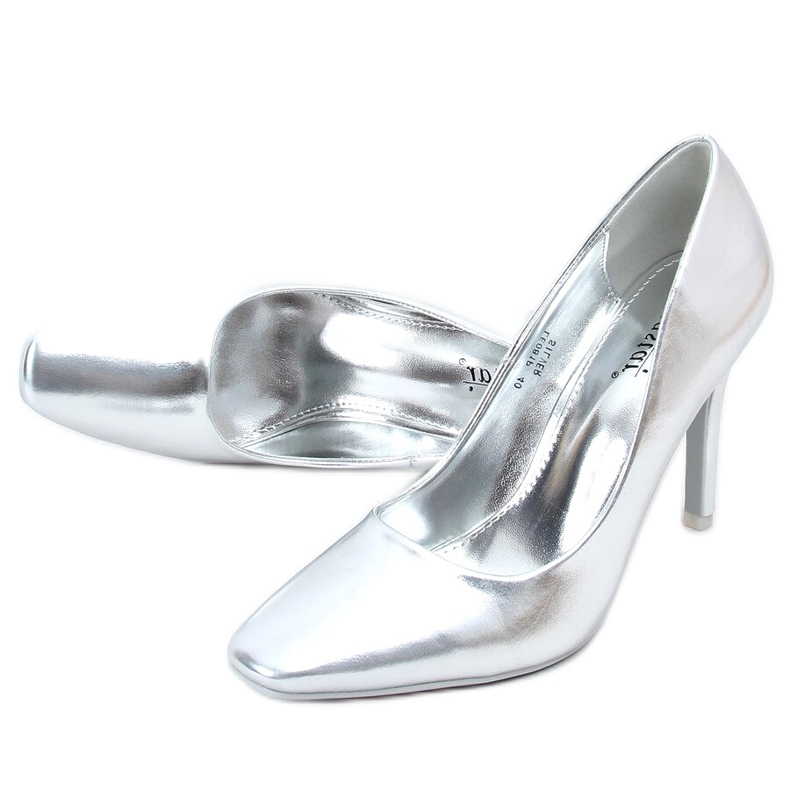 BM Women's Karen Silver stilettos
