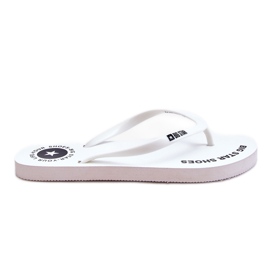 Comfortable Big Star Flip Flops LL274795 White