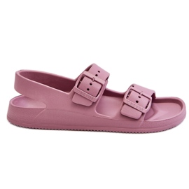 Women's Light Sandals Big Star LL274744 Purple violet Women's Light Sandals Big Star LL274744 Purple violet