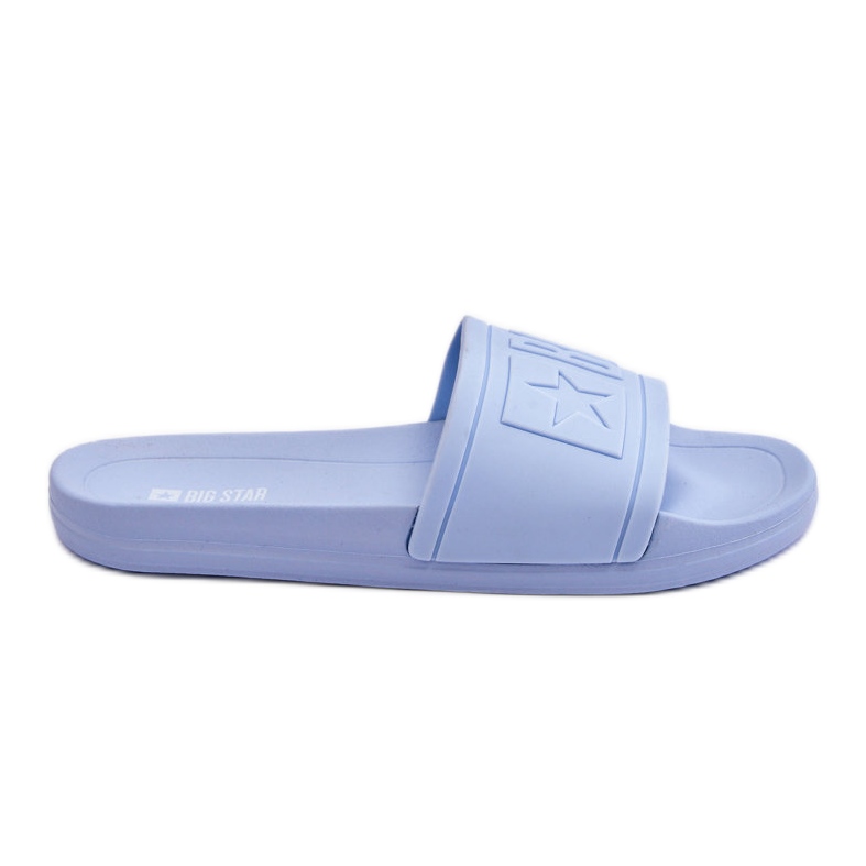 Women's Big Star Slippers HH274A042 Light Blue