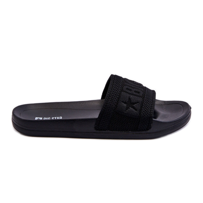 Women's Fashionable Big Star Slippers LL274A158 Black
