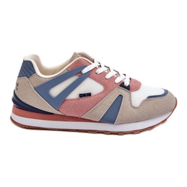 Comfortable Women's Sneakers Memory Foam Big Star LL274951 Blue