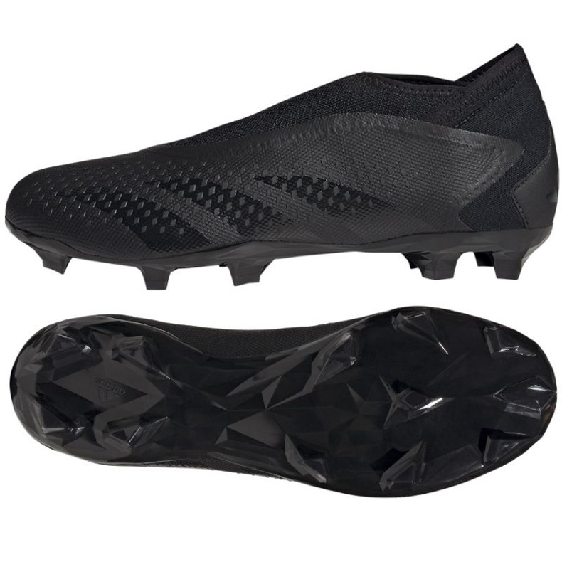 Adidas Predator Accuracy.3 Ll Fg M GW4598 soccer shoes black black