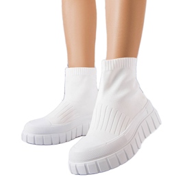 PA1 Searlait white sock sneakers