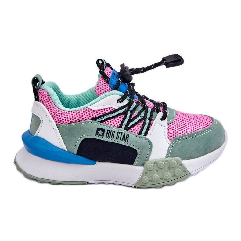 Children's Sports Shoes Memory Foam System Big Star LL374219 Pink-Green