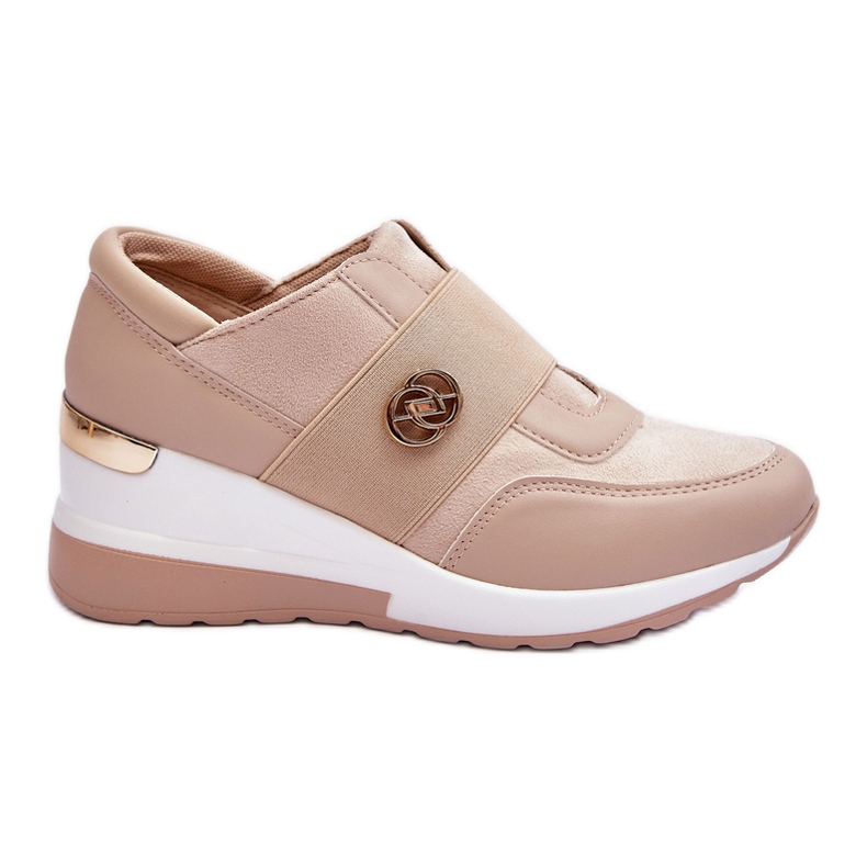 Women's Slip-on Sports Shoes Beige Jonas Women's Slip-on Sports Shoes Beige Jonas