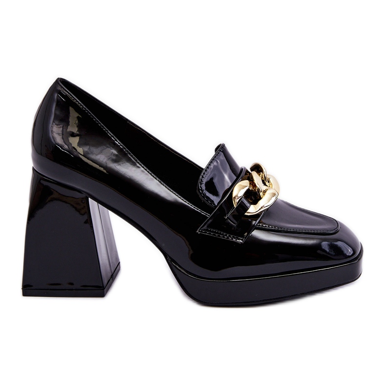 Vinceza Pumps On Massive Heels Black Nataly Vinceza Pumps On Massive Heels Black Nataly