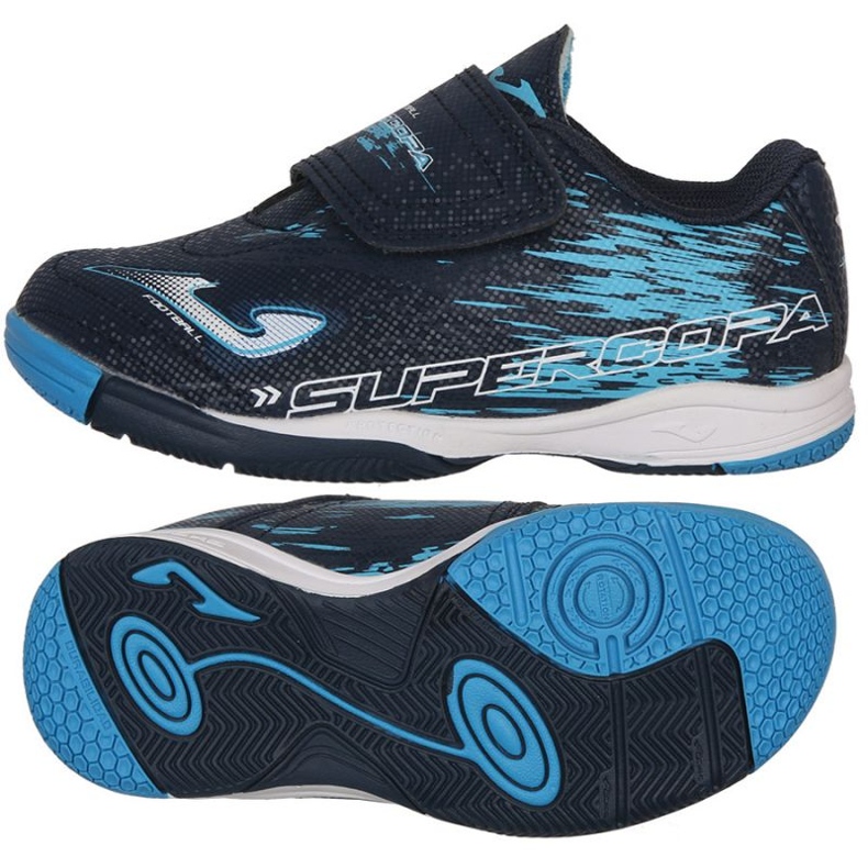 Joma Super Copa 2303 In Jr SCJS2303INV soccer shoes blue