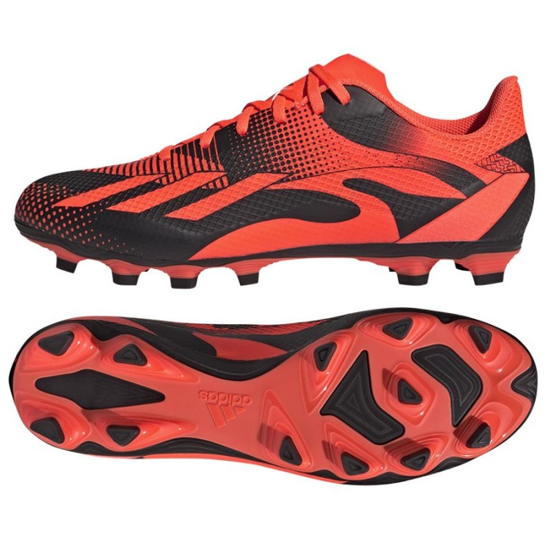 Adidas X Speedportal Messi.4 Fg GZ5140 Football Boots orange oranges and reds