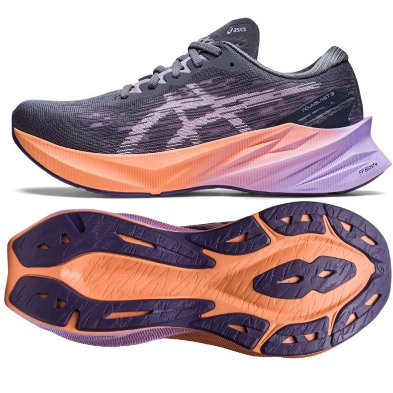 Asics Novablast 3 W 1012B288 020 running shoes violet