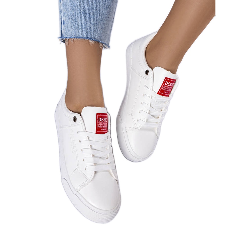 Vinceza Vincez white classic sneakers