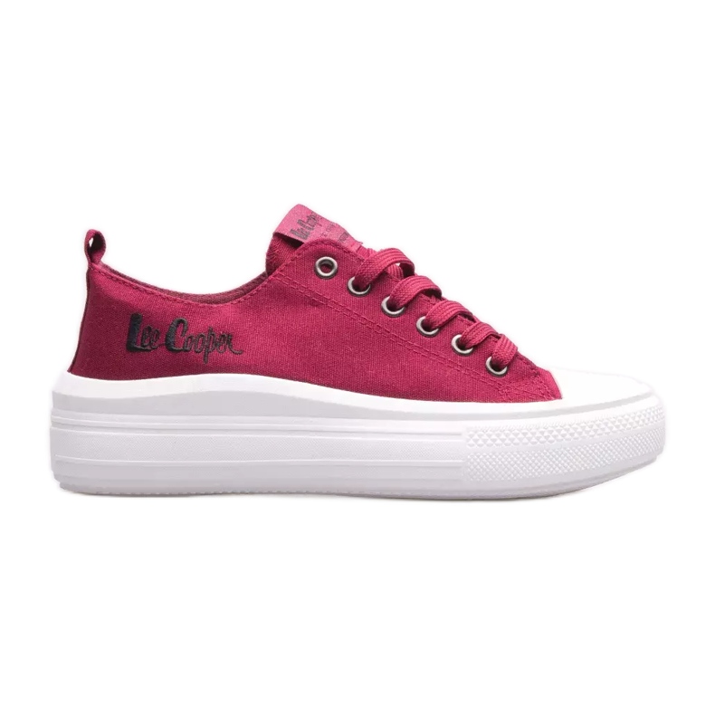 Lee Cooper LCW-23-44-1625L women's sneakers red