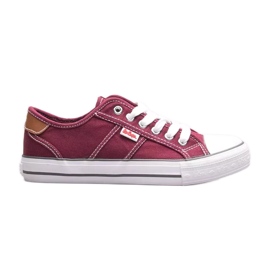 Lee Cooper LCW-22-31-0864L women's sneakers red Lee Cooper LCW-22-31-0864L women's sneakers red
