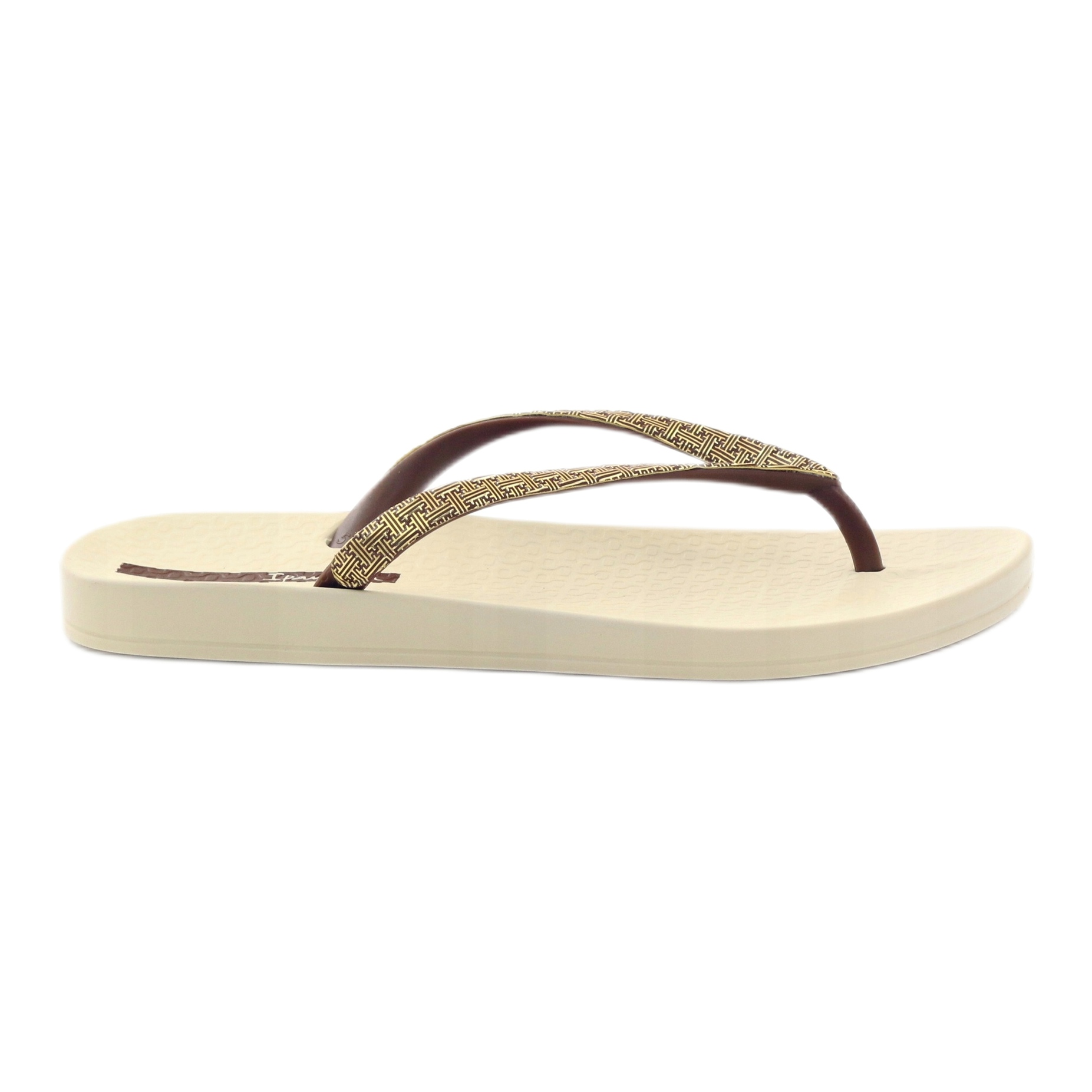 Ipanema gold flip flops shop