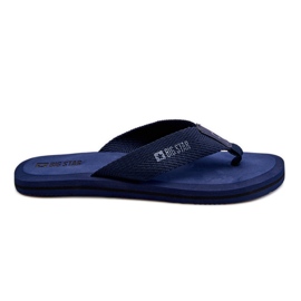 Men's Foam Flip Flops Big Star LL174617 Navy Blue Men's Foam Flip Flops Big Star LL174617 Navy Blue