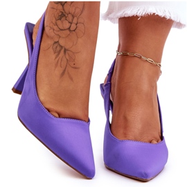 Classic Purple Whitley Spitz High Heels