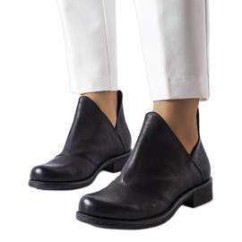Black ankle boots from Lacombe