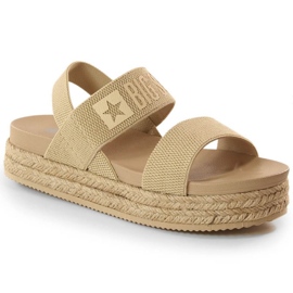 Big Star W INT1848 espadrille sandals beige