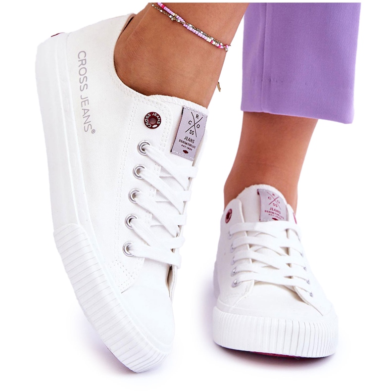 Women's Sneakers Cross Jeans LL2R4067 White