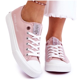 Women's Sneakers Cross Jeans LL2R4068 Nude pink Women's Sneakers Cross Jeans LL2R4068 Nude pink